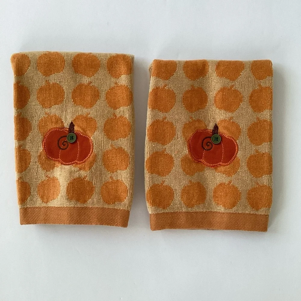 Harvest Pumpkin Towels
